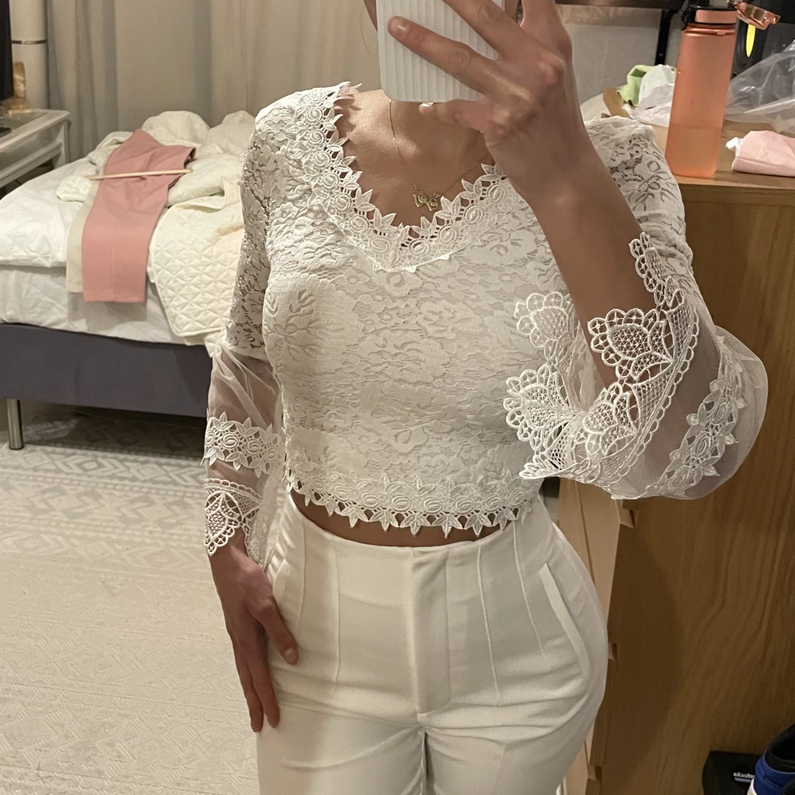 Snygg student topp  - 90