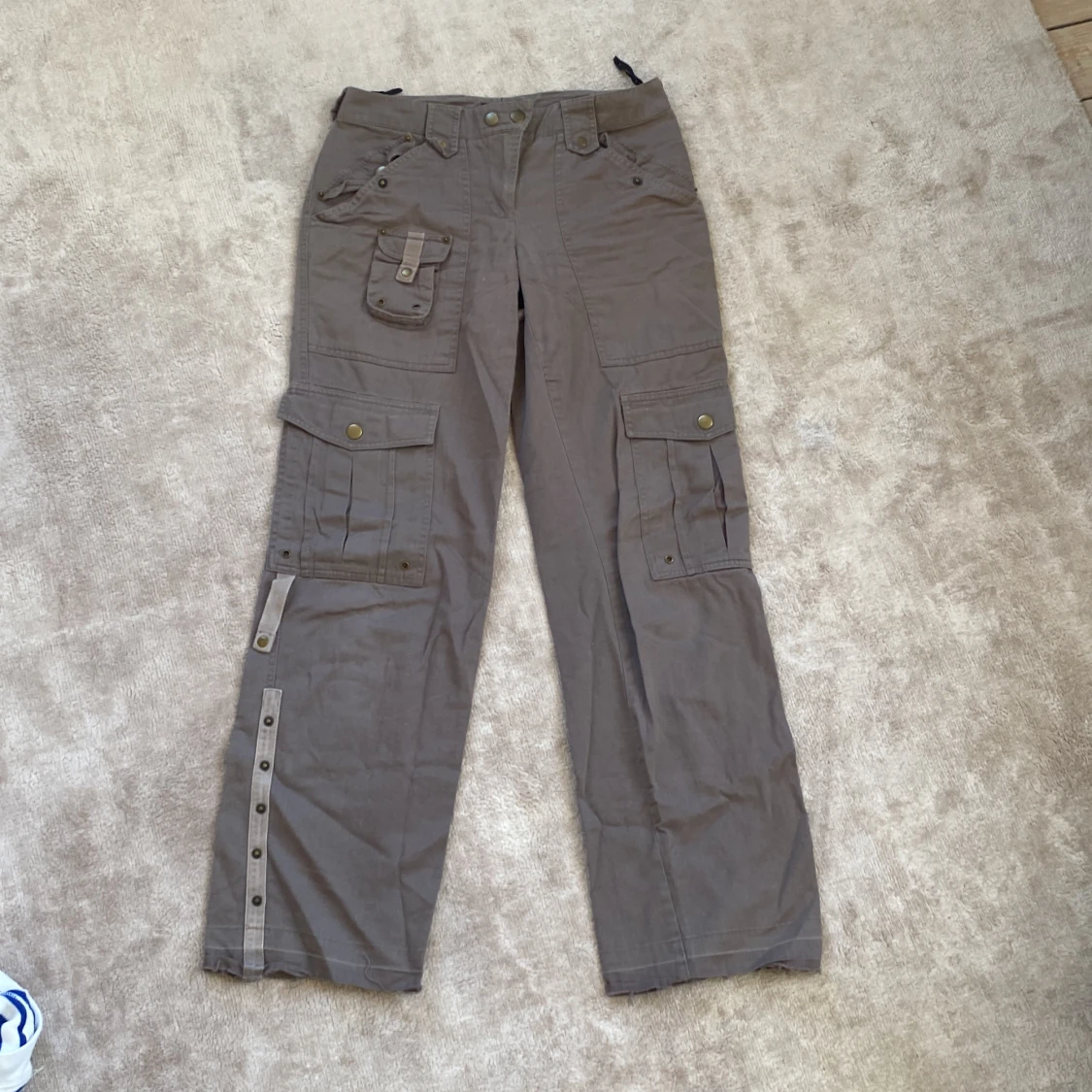 Lågmidjade cargopants