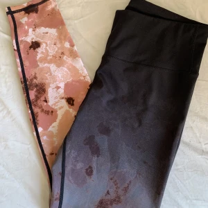 Träningsthigts  - Använda ca 2 gånger men är så gott som nya, dom har mönster nertill