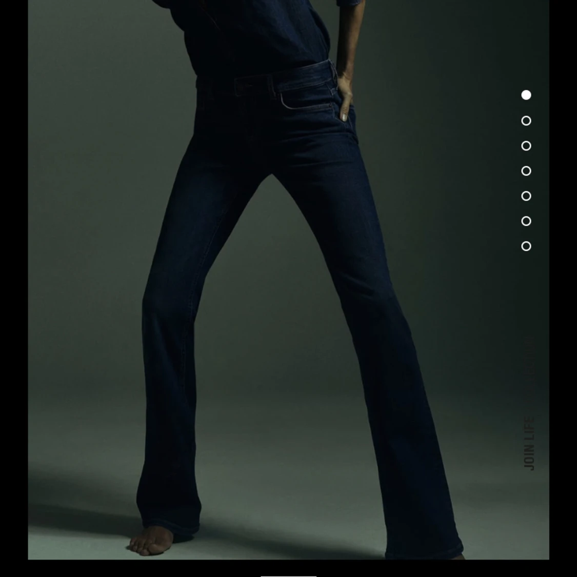 Low rise bootcut jeans - 91