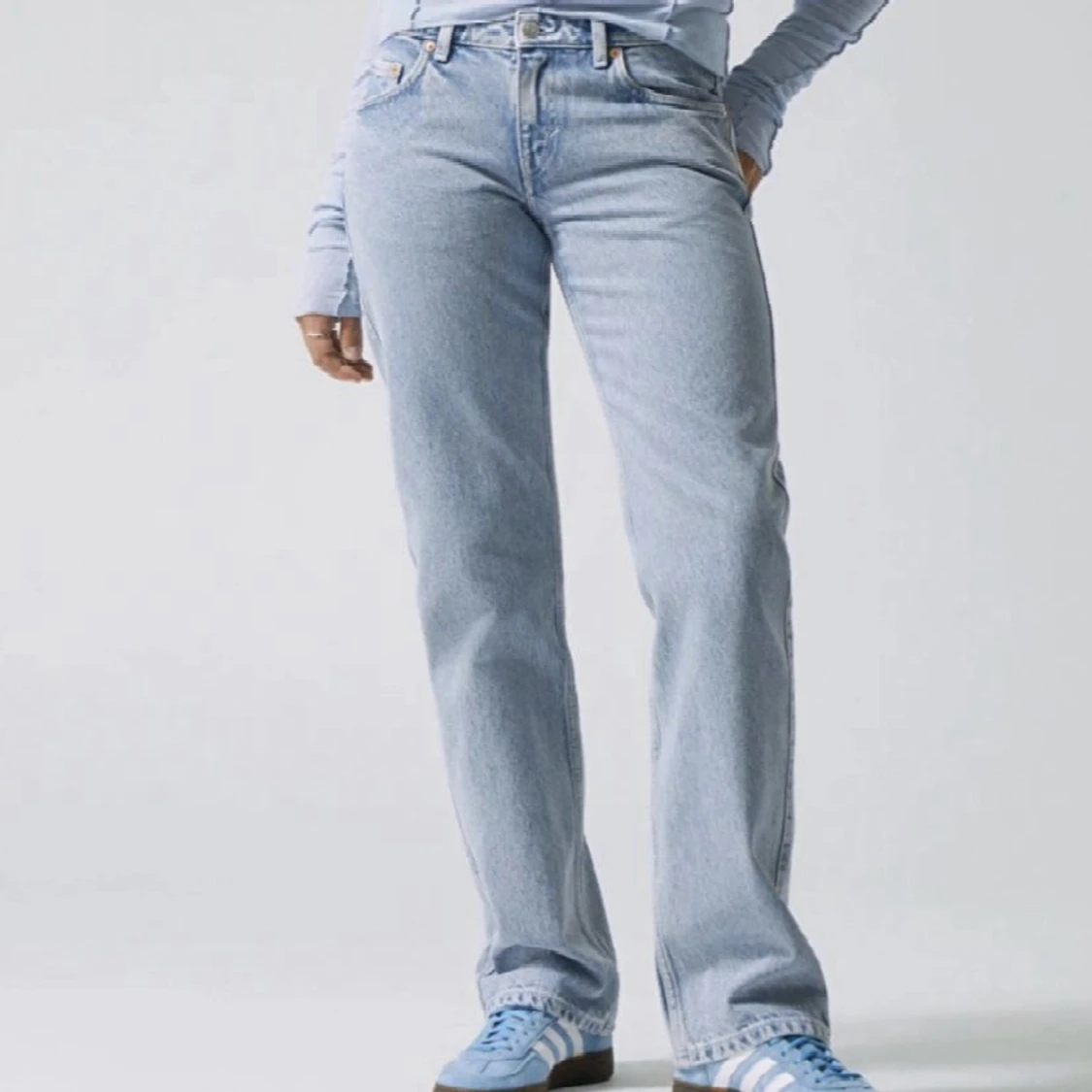 Lågmidjade jeans