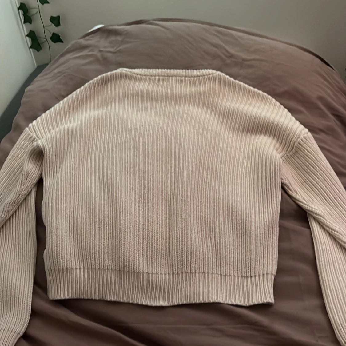 stickad crop top  - 90