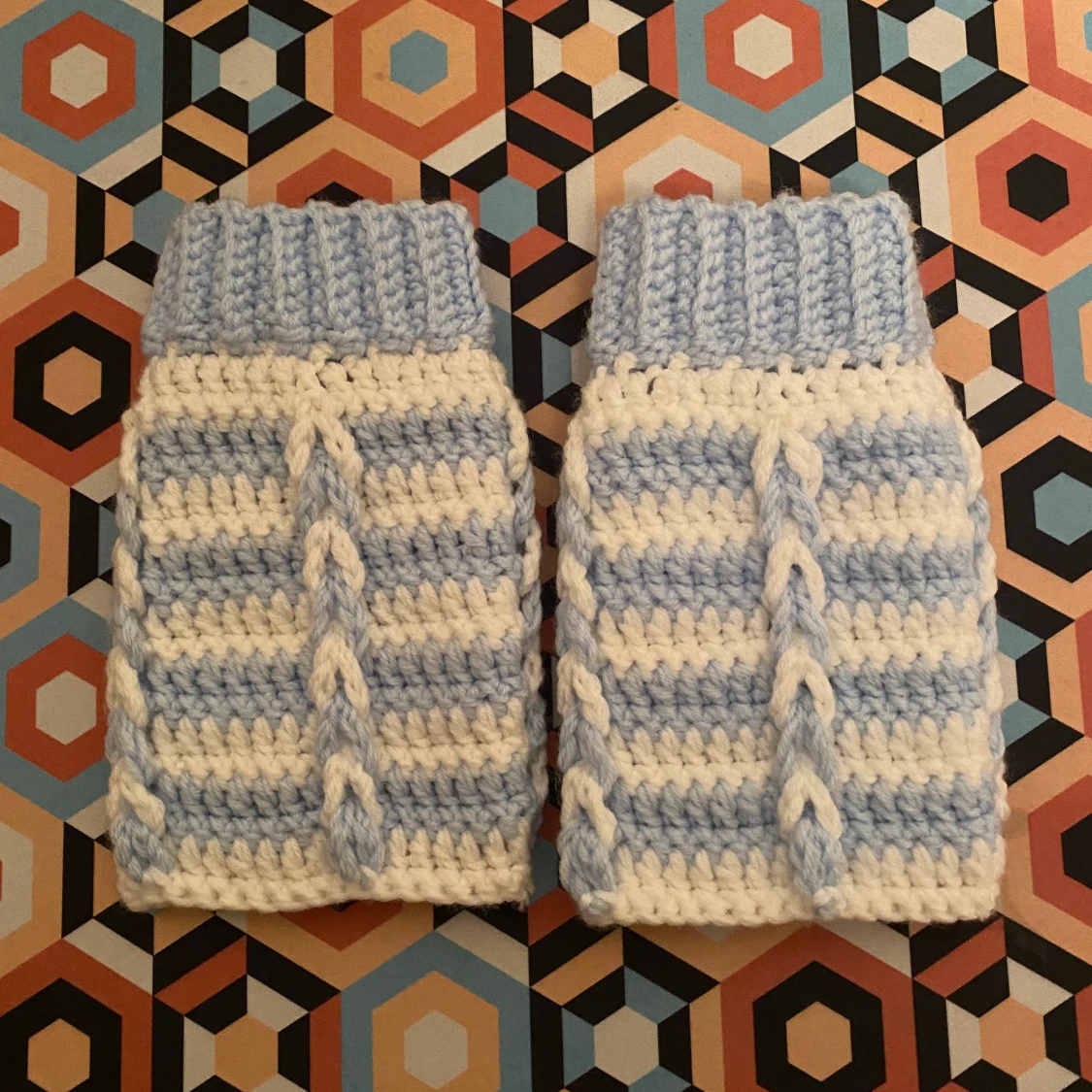 Egengjorda arm warmers, strl one size - 90