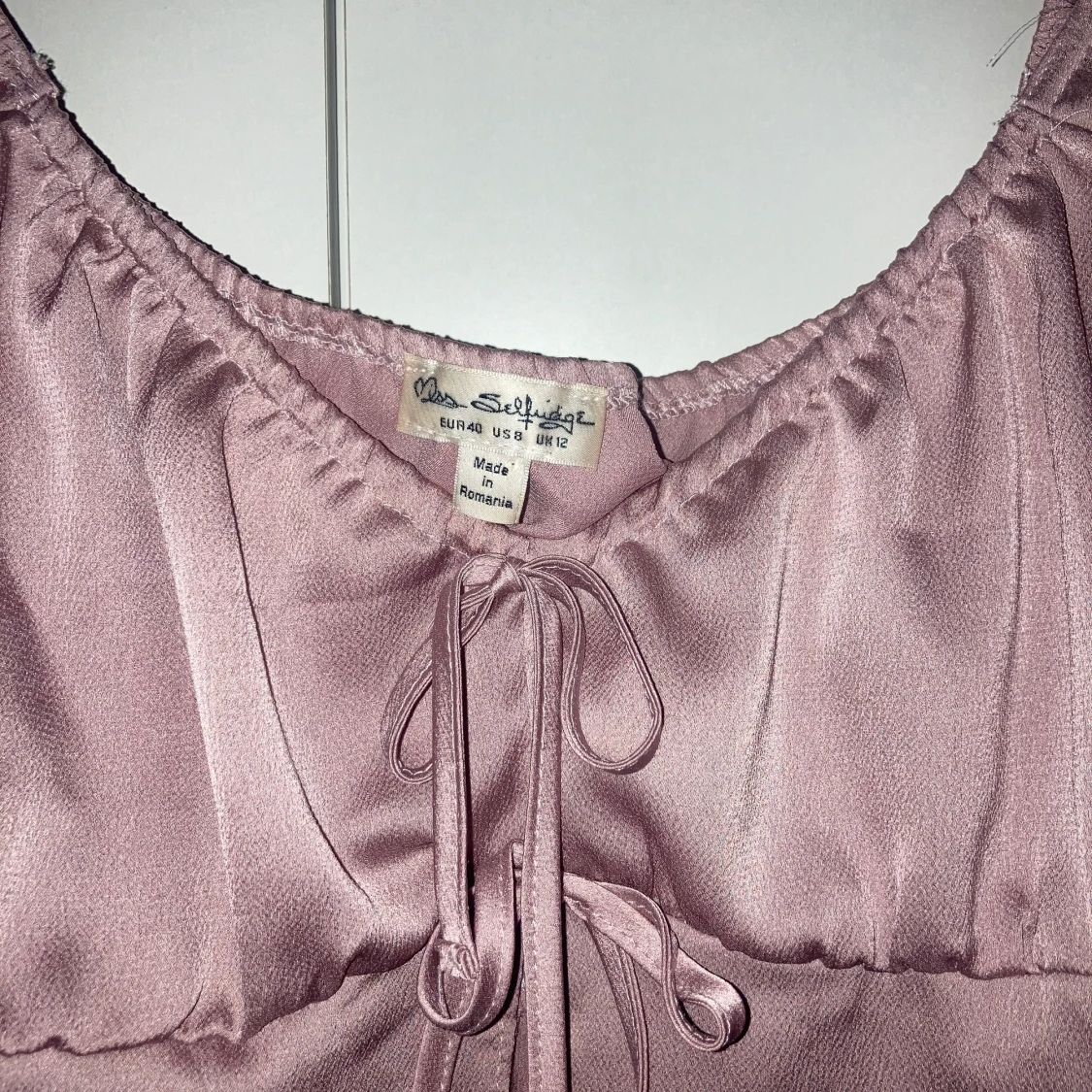 Gammelrosa glansig topp - 91