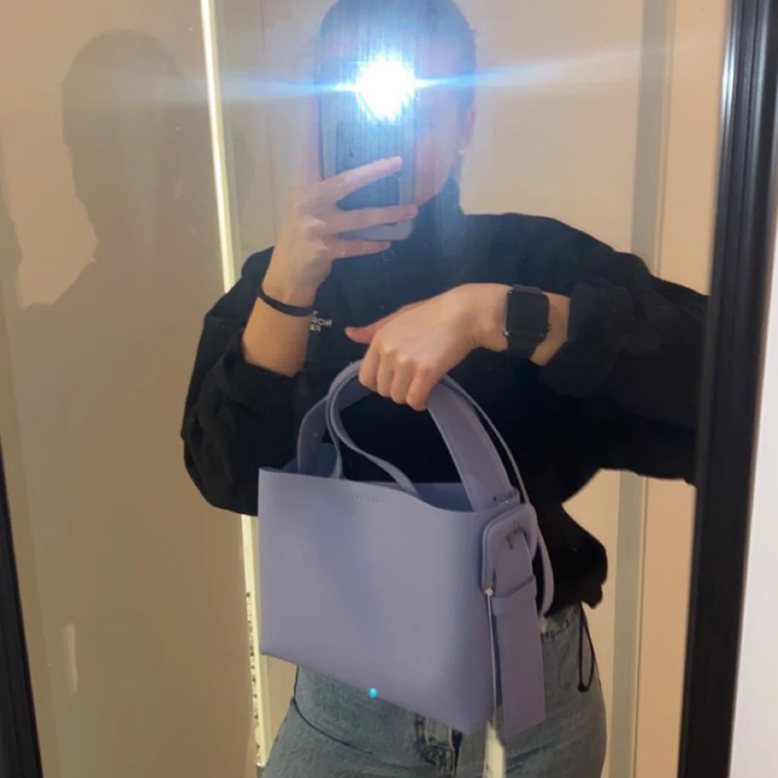 ARKET crossbody leather bag  - 91
