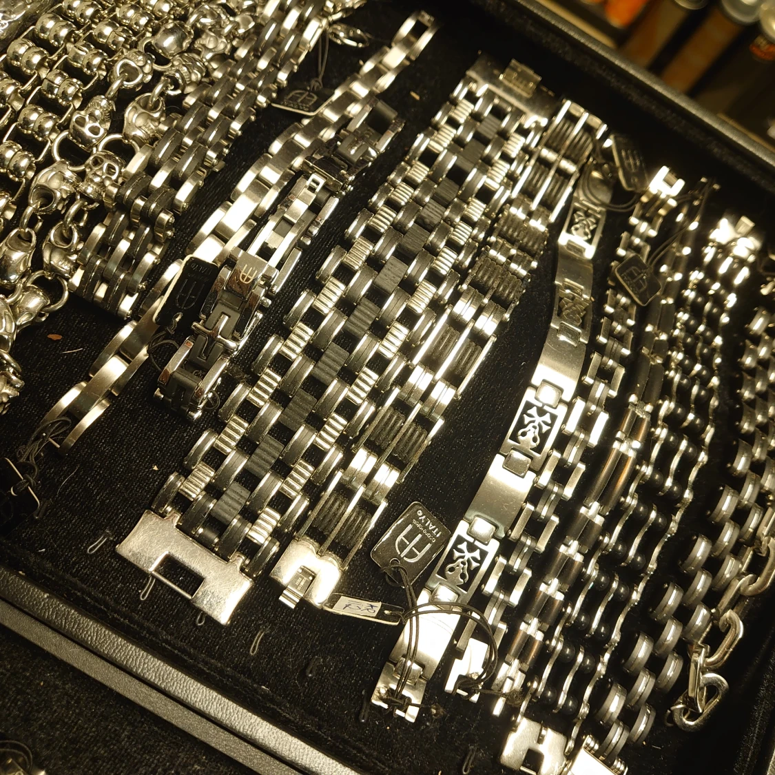 Ringar, Armband, Halsband Rostfritt - 90