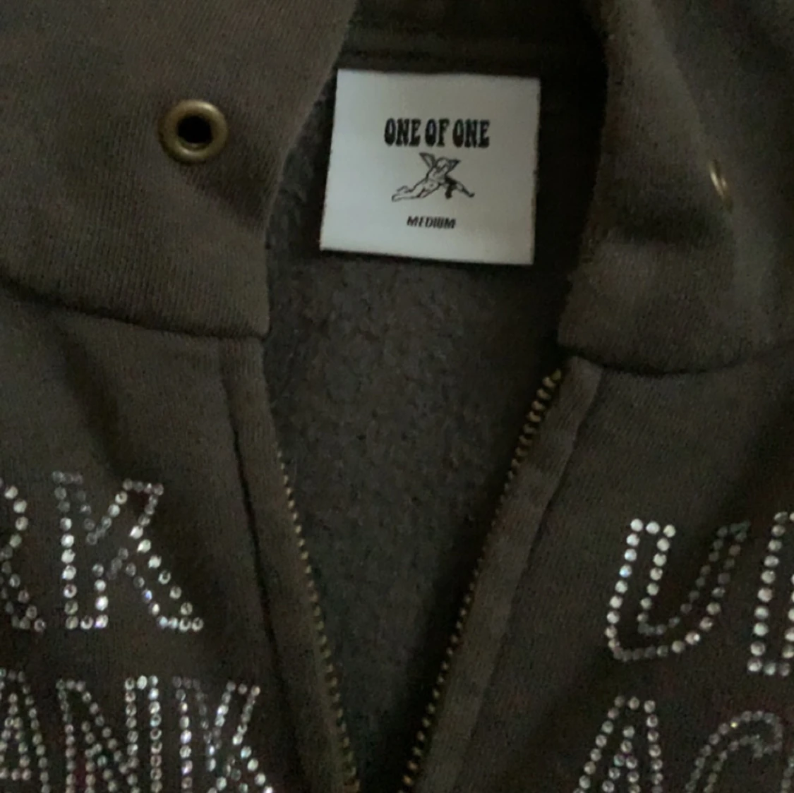 One of one zip hoodie - 90