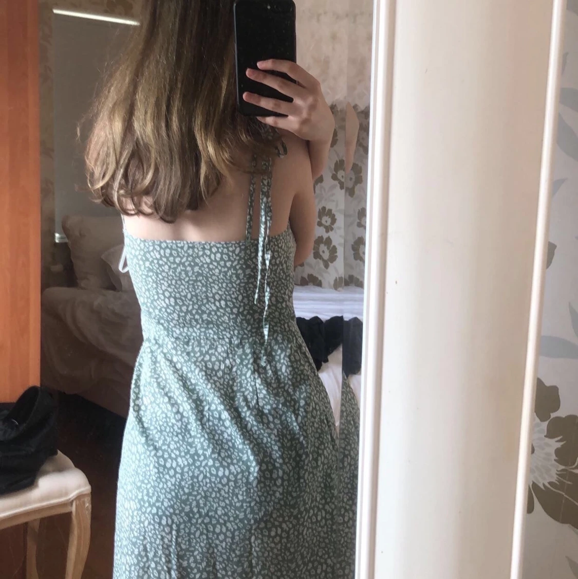 Blommig klänning - 90