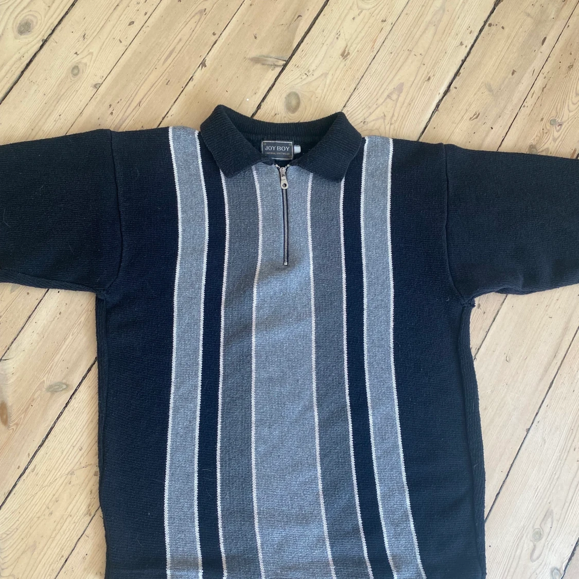 Polo tröja med zip-up