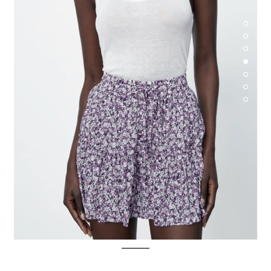 Blommig zara kjol  - 91