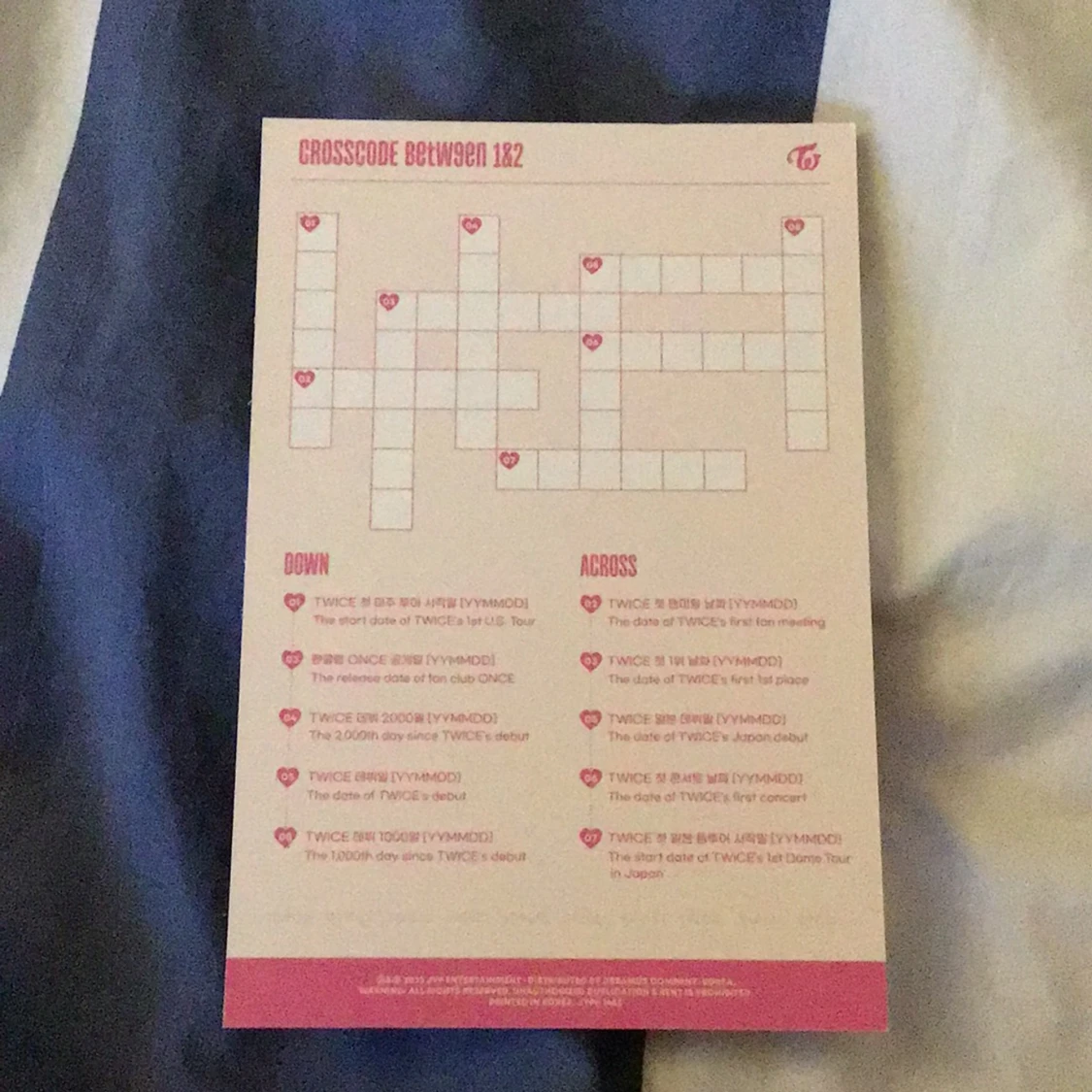 Twice Nayeon postcard - 90