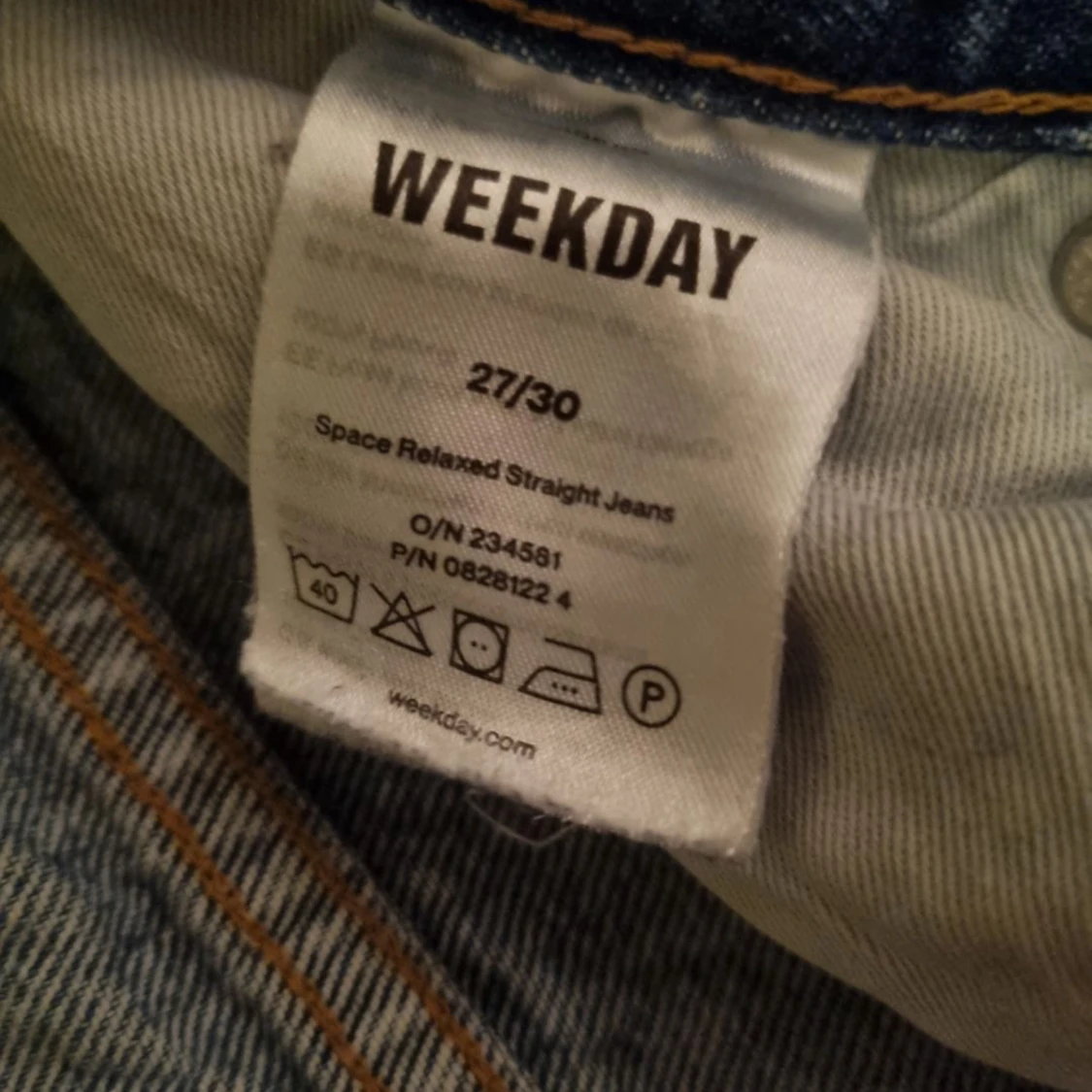 Weekday Space Relaxed Jeans - 91