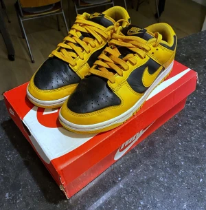 Nike dunk low st 41 - Nike dunk low Goldenrod. Säljs pga för små.  Storlek 41. Priset är förhandlingsbart.