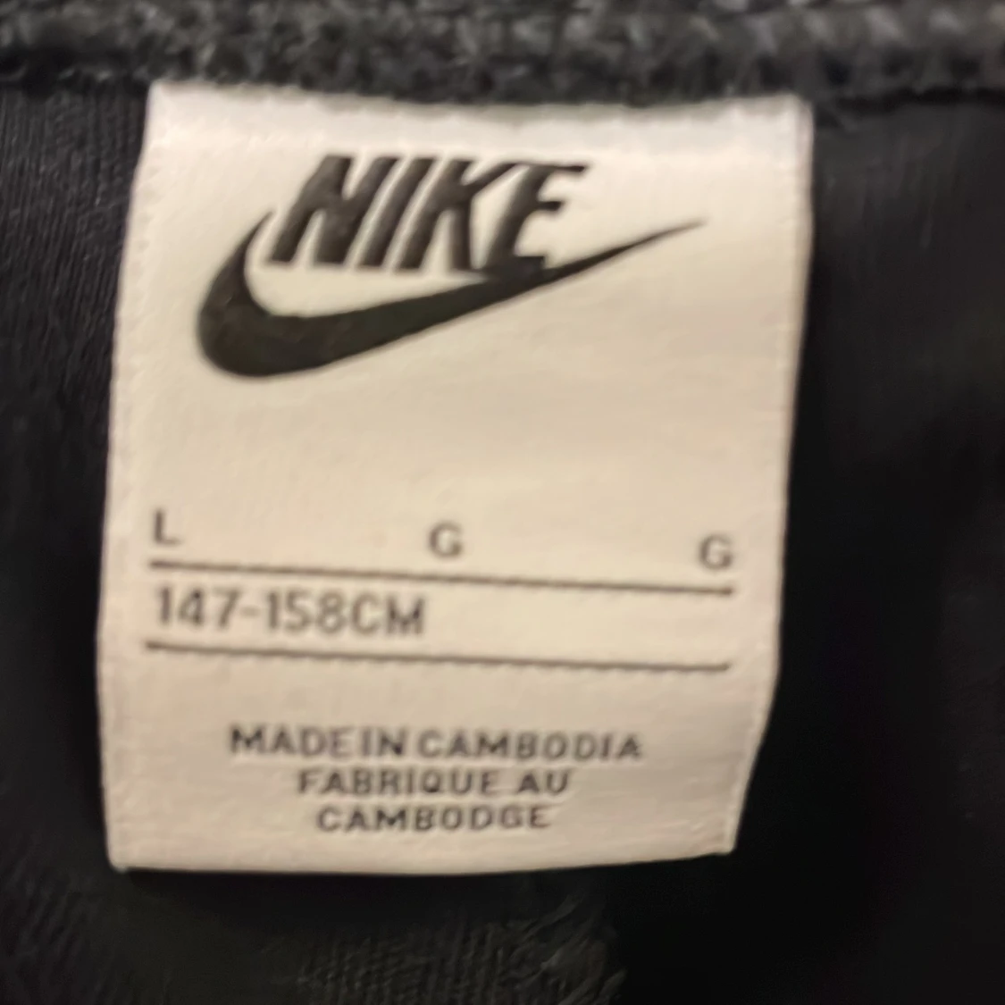 Nike tech fleece svart  - 91