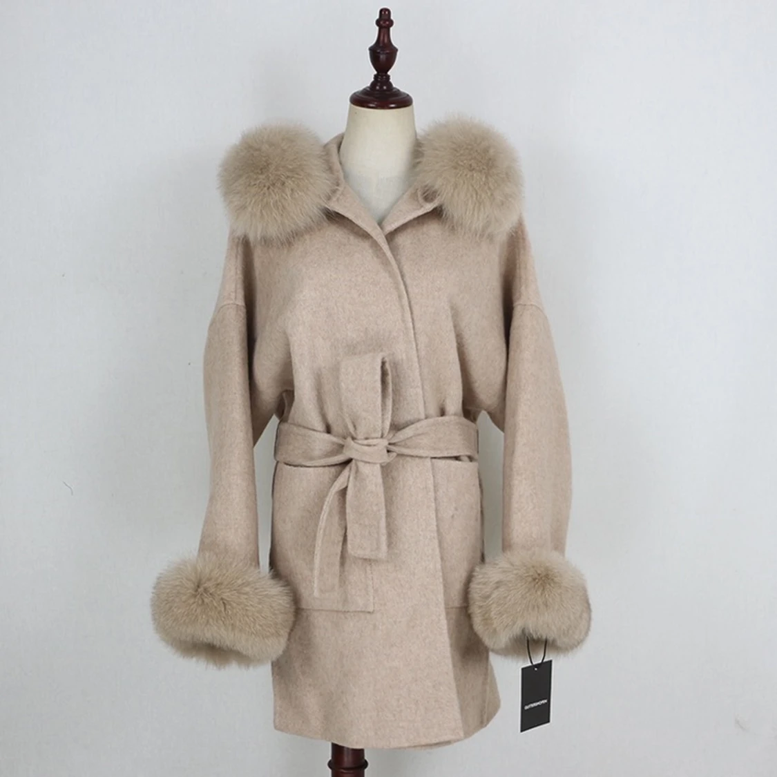 Angelina Coat Tan - 90