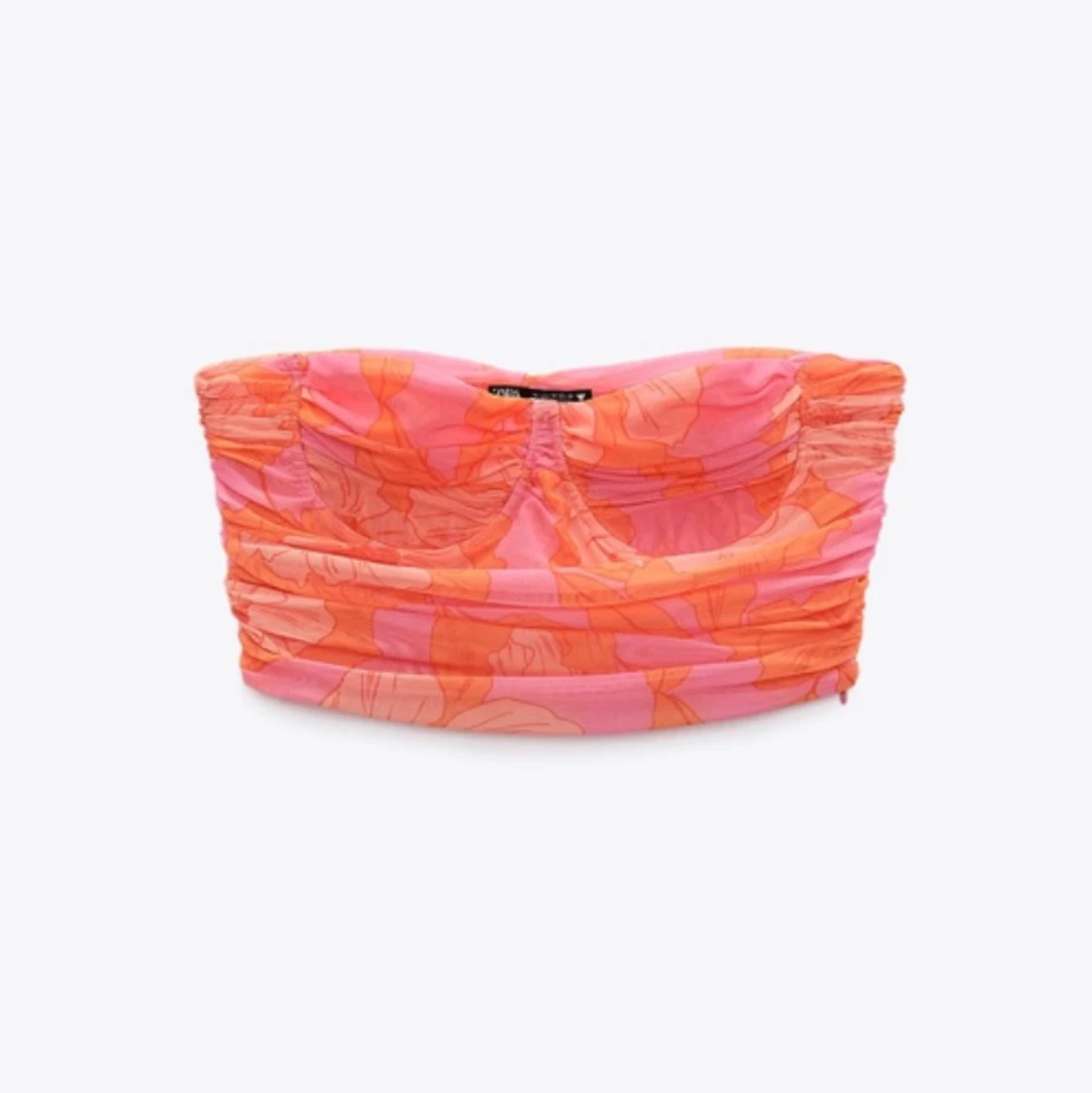 Korsettopp i tyll från Zara. - 90