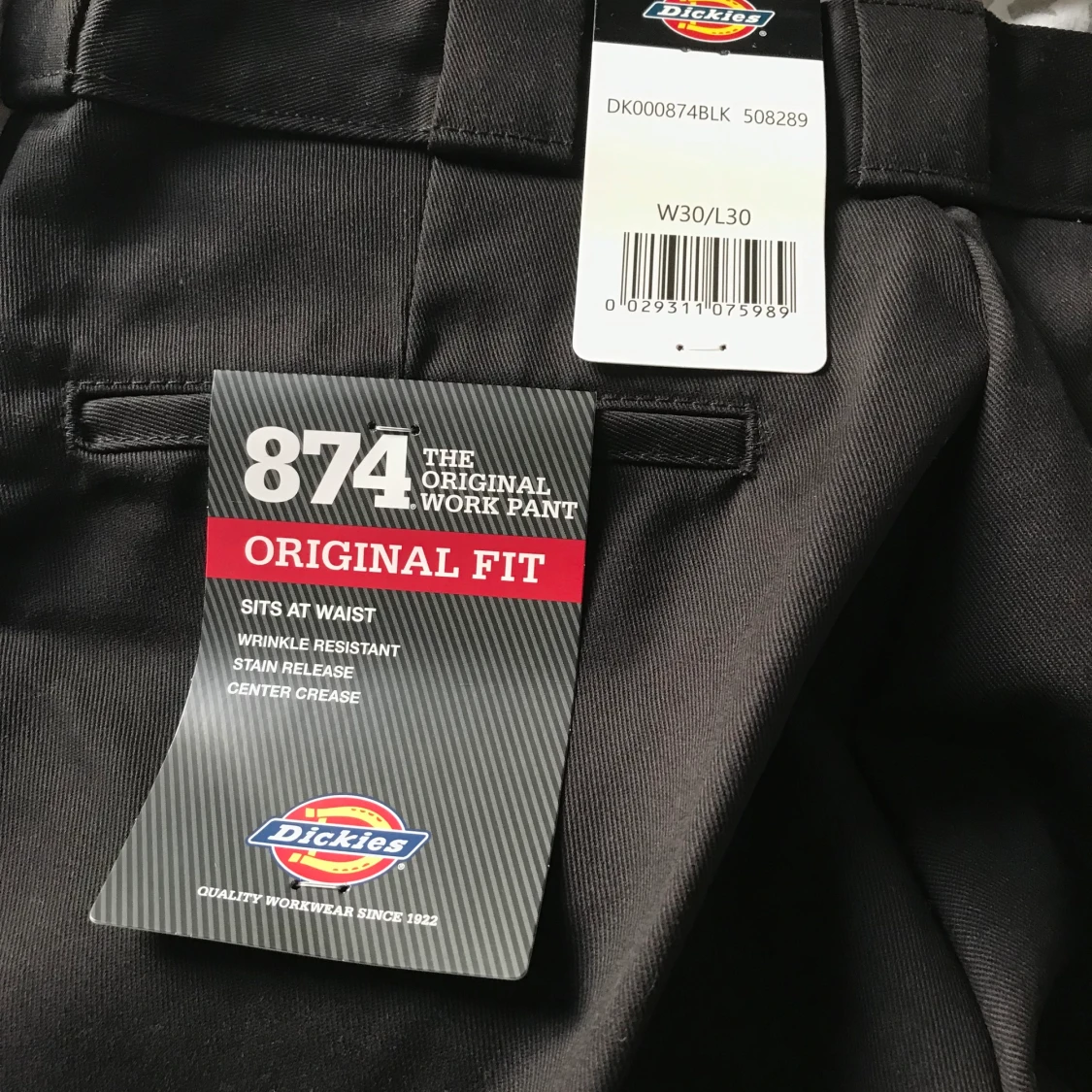 svarta dickies 874 - 91