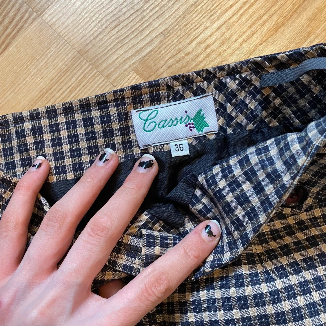 Rutig miniskirt! - 91