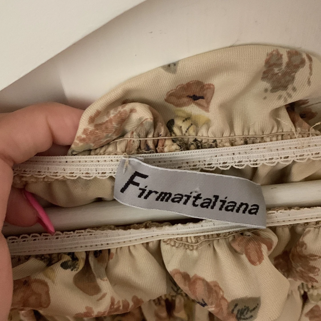 Vintage off-shoulder topp, XS - 90