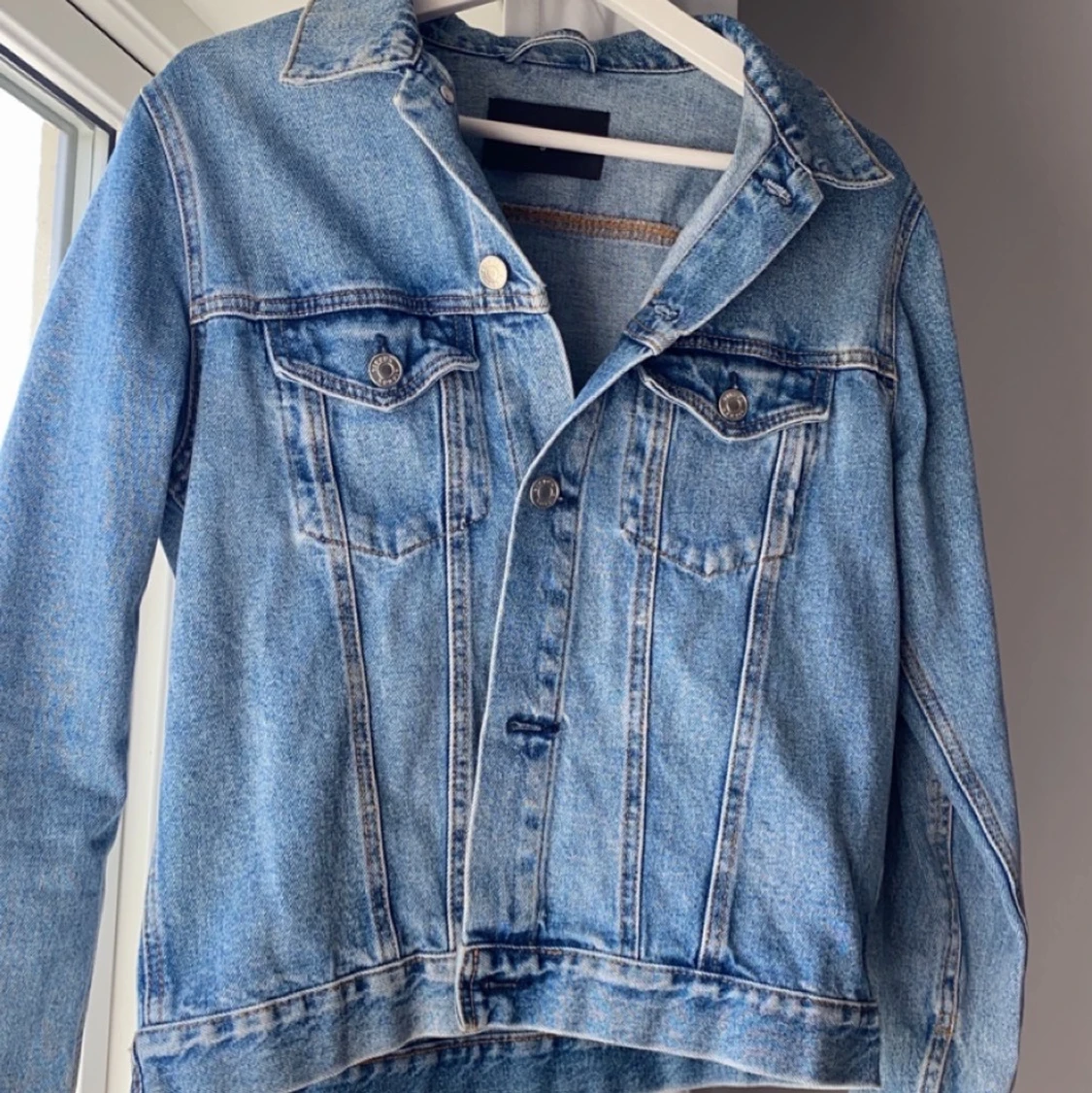 Blå Jeansjacka