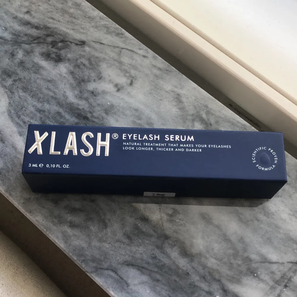 Har ett oanvänt och oöppnat ögonfransserum av Xlash. Populärt och bästsäljande! Köpte en extra förpackning men jag slutade använda innan jag hann öppna denna.  Pris kan diskuteras! . Övrigt.