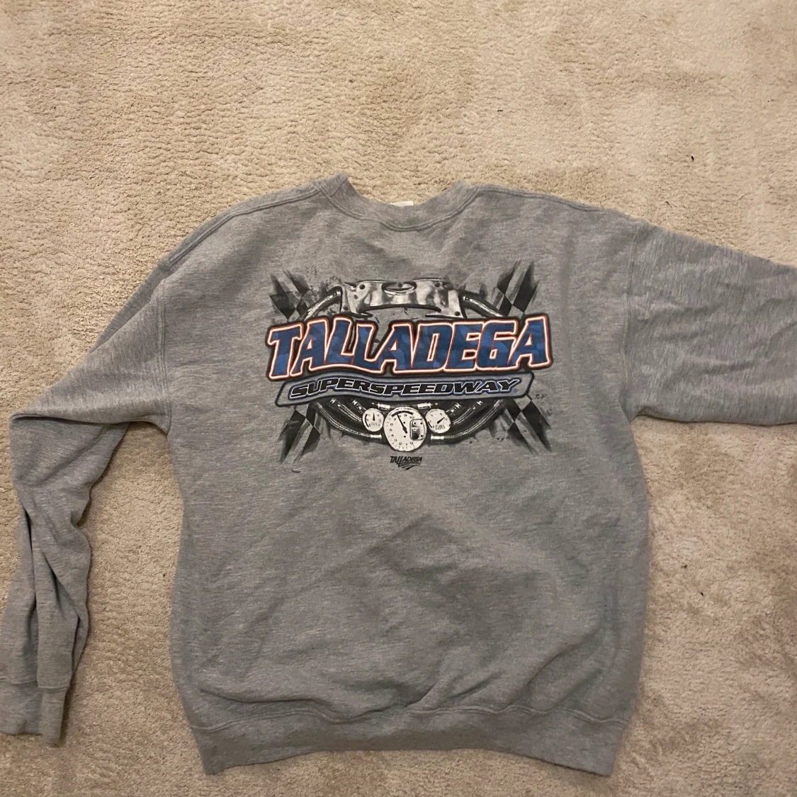 Sweatshirt med tryck - 90