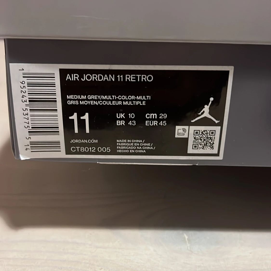 Jordan 11 cool gray - 90