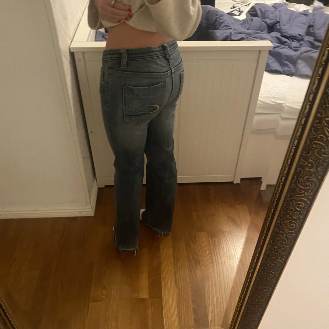 Lågmidjade jeans - 90