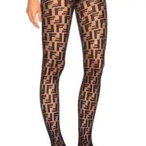 Fendi logo tights, alphabet design leggings.  Available in size M, L    Luxury fishnet tights, FF Alphabet stockings, pantyhose FF letter, high quality tights 