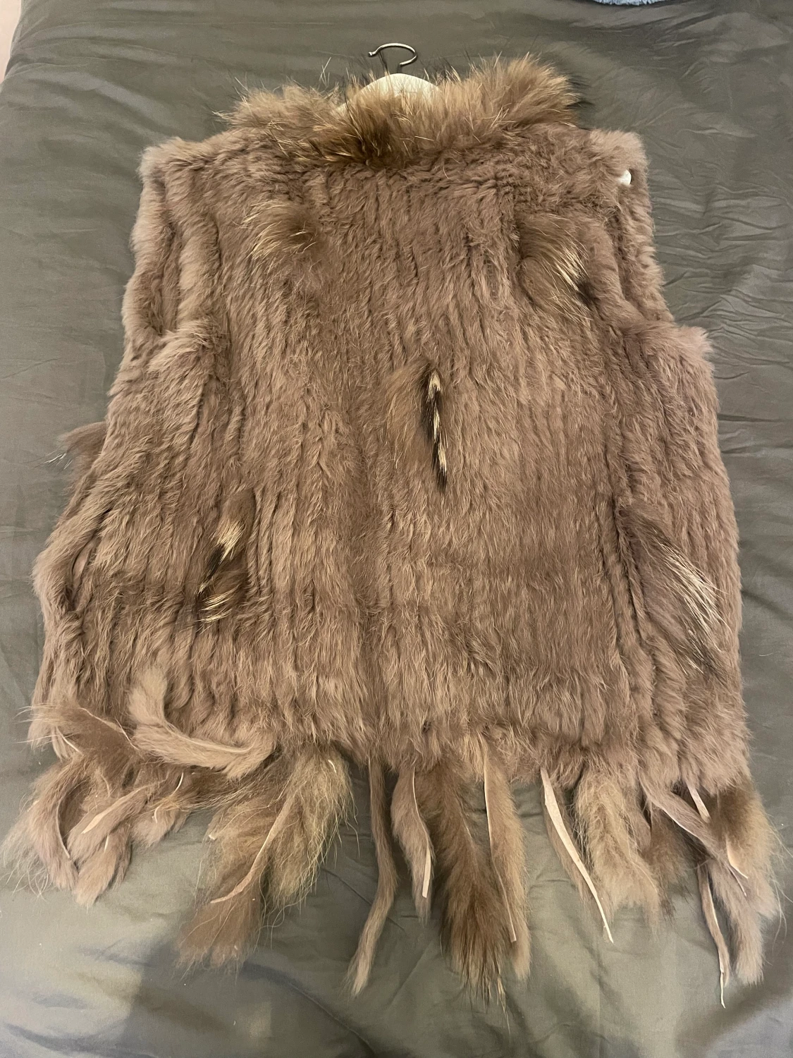 Pälsväst, äkta päls, strlk s/m - 90