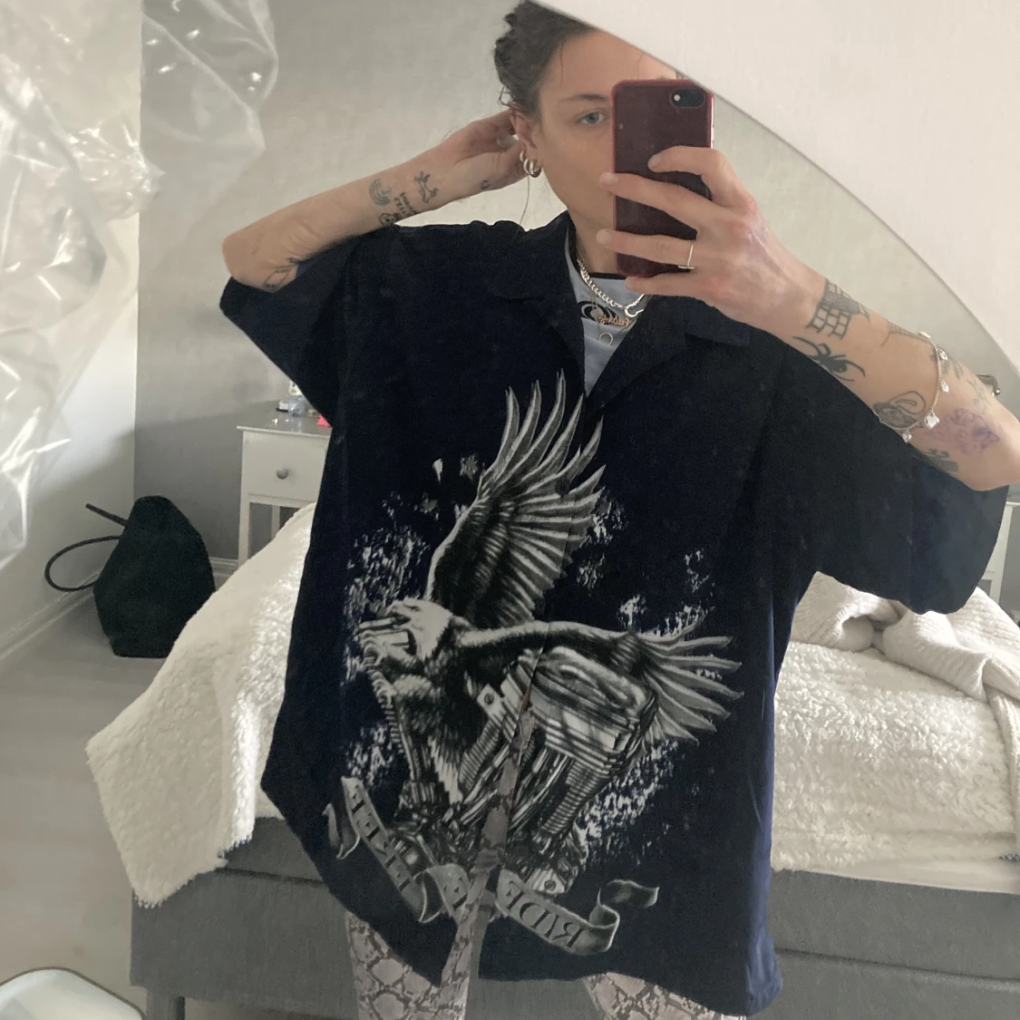 Vintage y2k drake skjorta 90’s