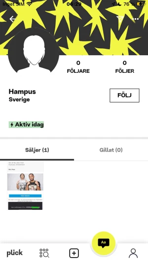 D block europé  - Hej, denna kille som döpt sig själv till Hampus, lurar folk på biljetter. Nästan överallt. Speciellt på facebook. 