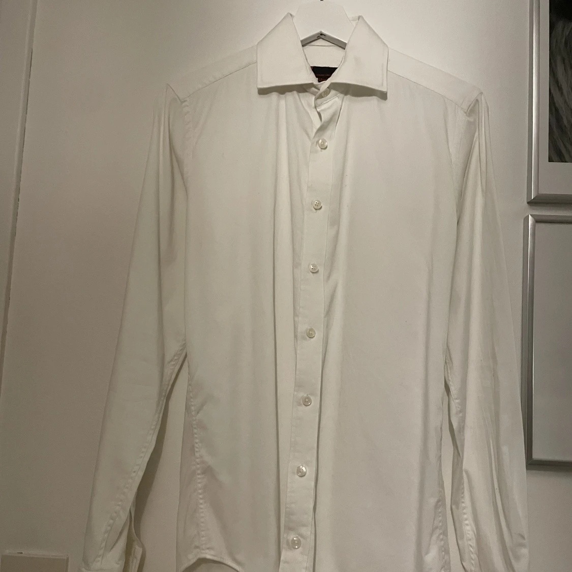 Vit Dressman Skjorta