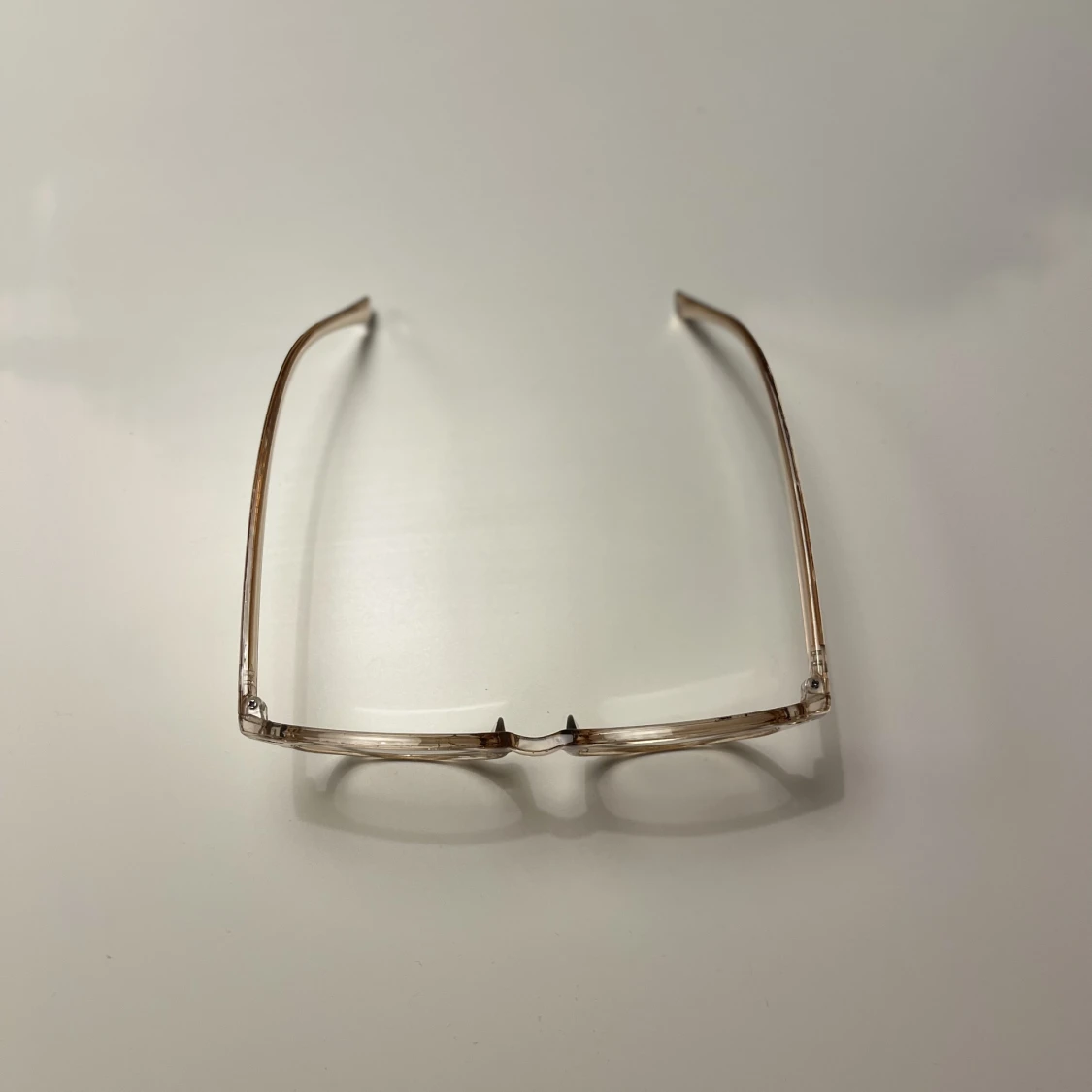 Dark beige blåljusglasögon - 90