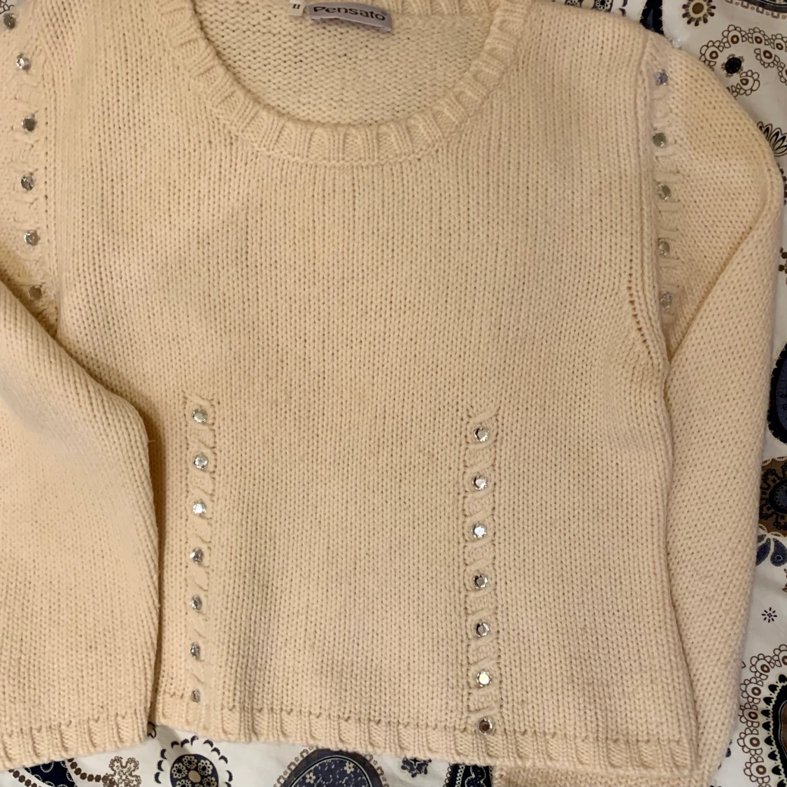 Tröja i 100% merinoull - 90