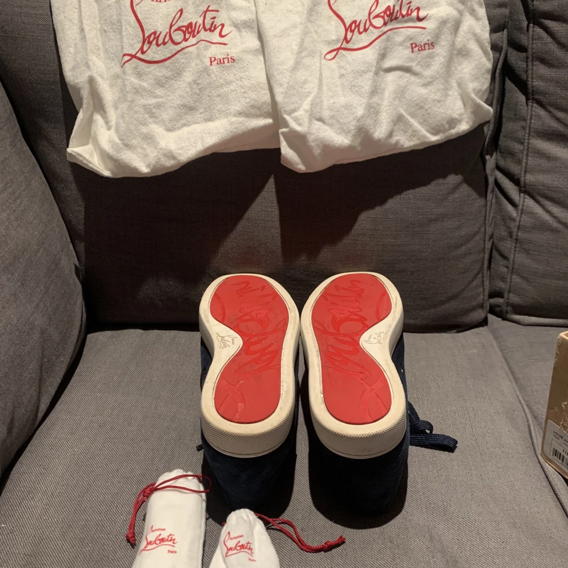 Christian Louboutin ”Louis junior spikes” sneakers - 91