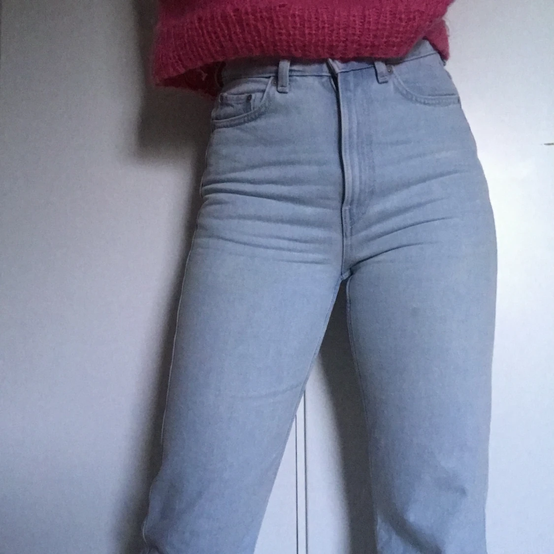 ROWE JEANS MED SLITS