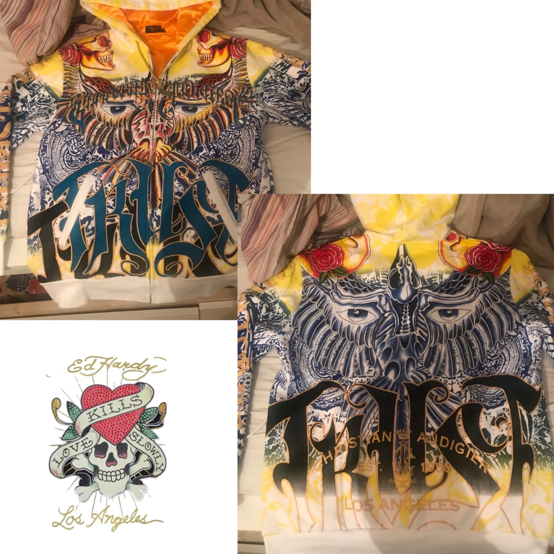 ed hardy hoodie - 90