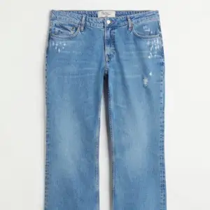 Jättefina Lågmidjade hm jeans ❣️ stl 38, jag är 175!💕
