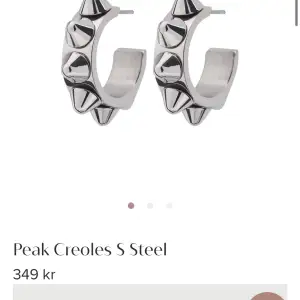 Edblad örhängen i silver, helt oanvända!! Jag har en annons utlagd redan men de är på ett tidigare par då jag råkade beställa tre när jag beställde så säljer nu två och behåller en!