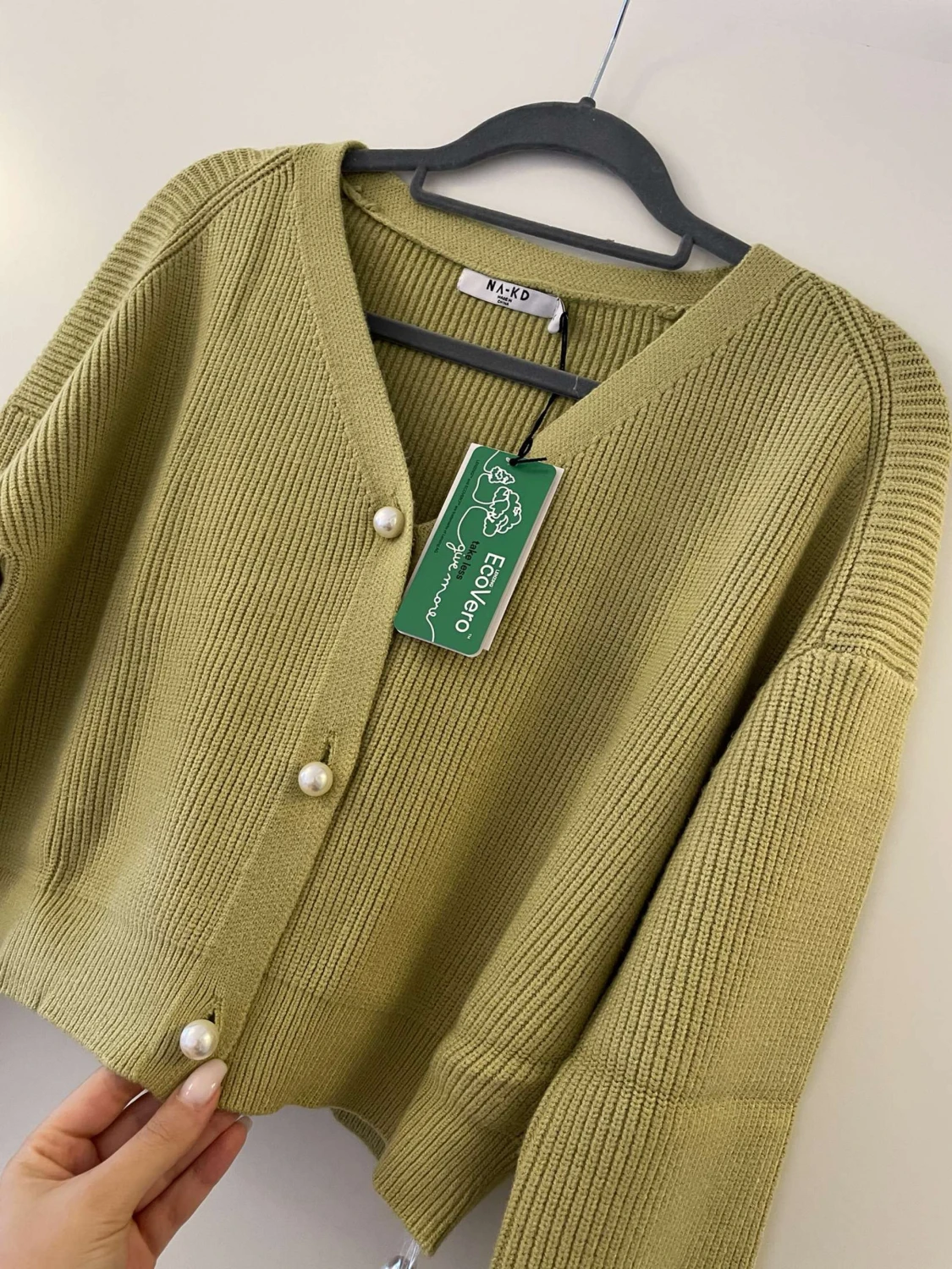 Kofta storlek M/L oanvänd 