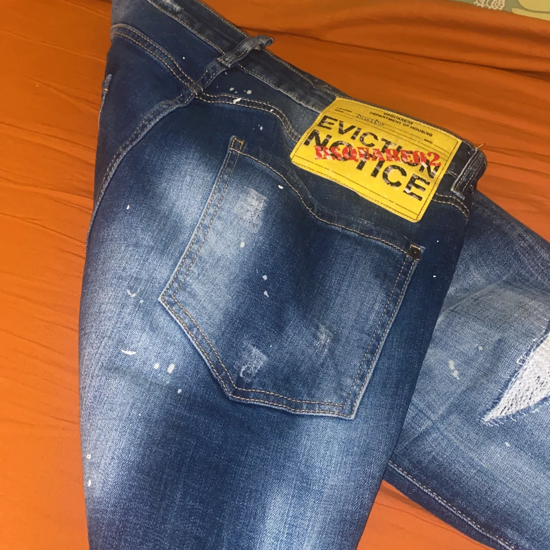 Disquared2 jeans blå  - 90