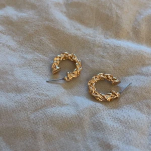 örhängen  - guld örhängen