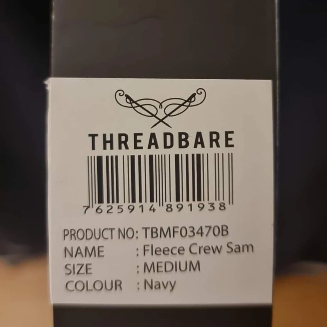 Navy blå tröja från Thereadbare  - 28