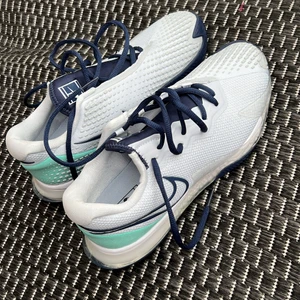 W AIR ZOOM VAPOR CAGE 4 CLY - Oanvända tennisskor direkt köpta i USA. Modellen finns ej kvar att köpa. Köpte dom för 150$. Vilket ungefär motsvarar 1500 kr. Grusskor men fungerar på alla underlag. 