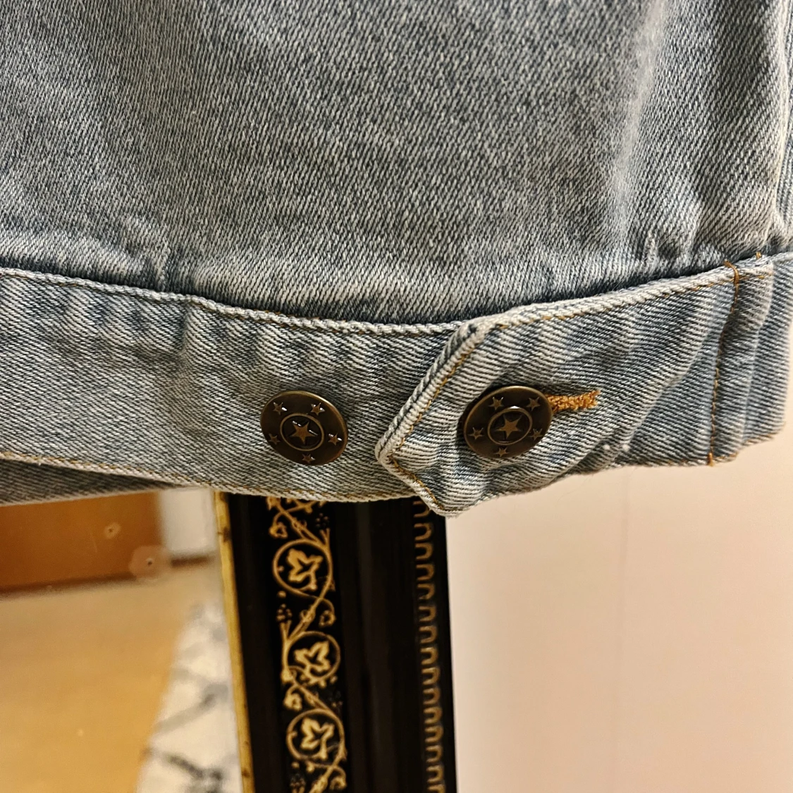 Blå jeansväst - 91