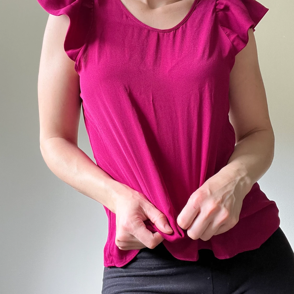 Hot pink blouse SMALL - 90