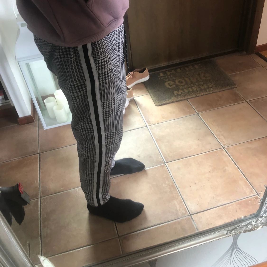 Mönstrade byxor  - 91