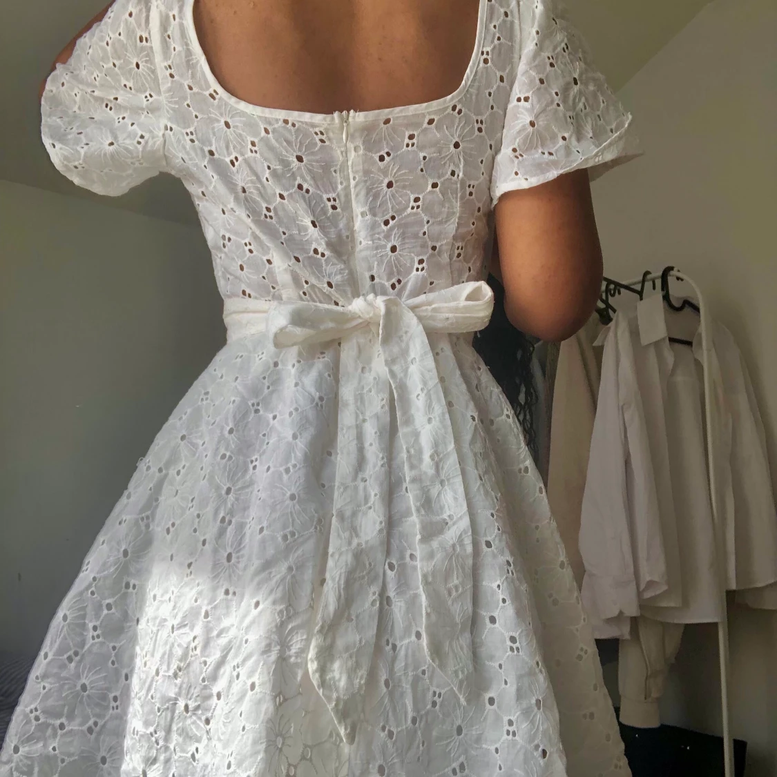Vit klänning  - 90