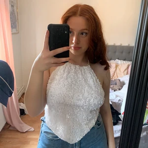 Paljett fest topp - Använt den endast en gång.❤️